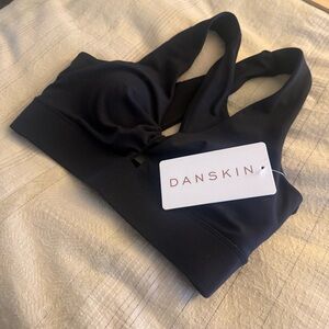Danskin Sz Small Women's Black Sports Bra